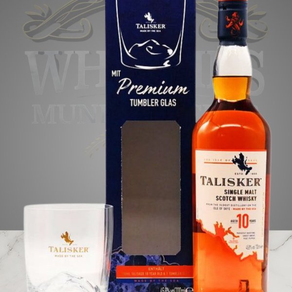TALISKER 10Y PREMIM TUMBLER GLASS