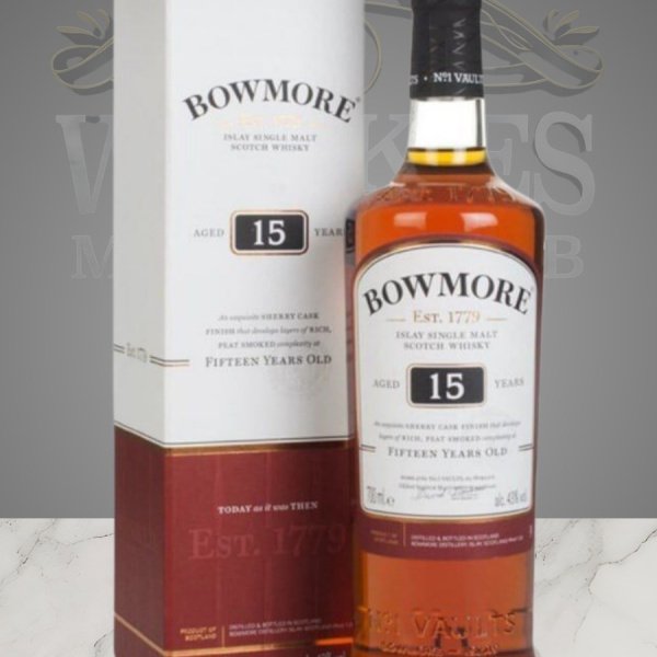 BOWMORE 15Y 43%