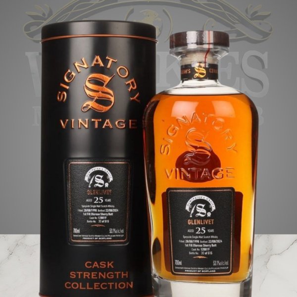 THE GLENLIVET 25Y - 1998/2023 S.V 53.1%