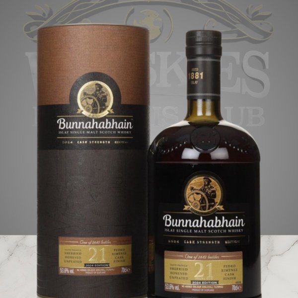 BUNNAHABHAIN 21Y - 2024 EDITION CASK STRENGTH 