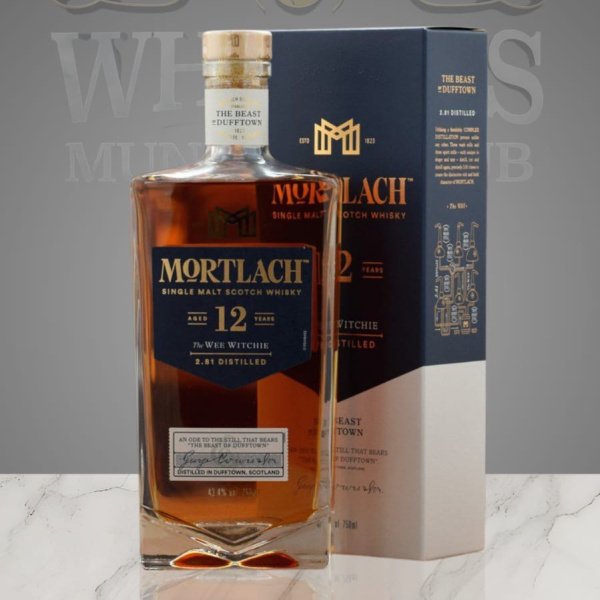 MORTLACH 12Y THE WEE WITCHIE 43,4%
