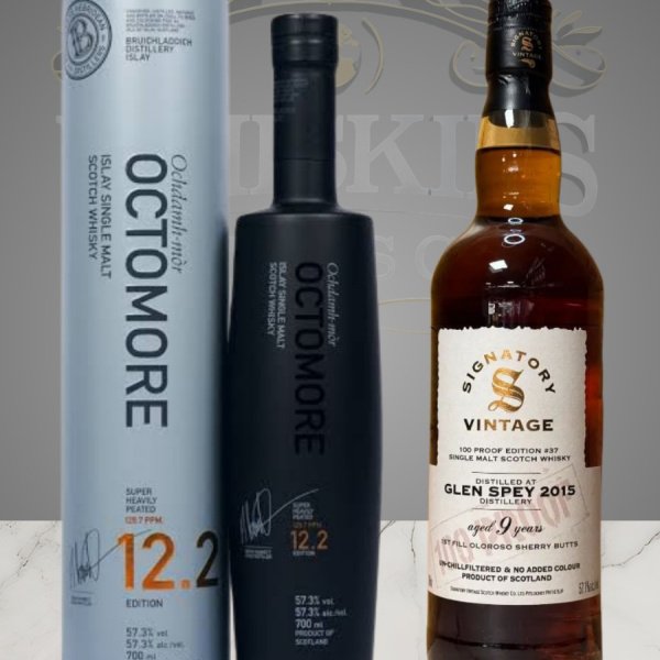 OCTOMORE 12.2 + GLEN SPEY 2015 SIGNATORY