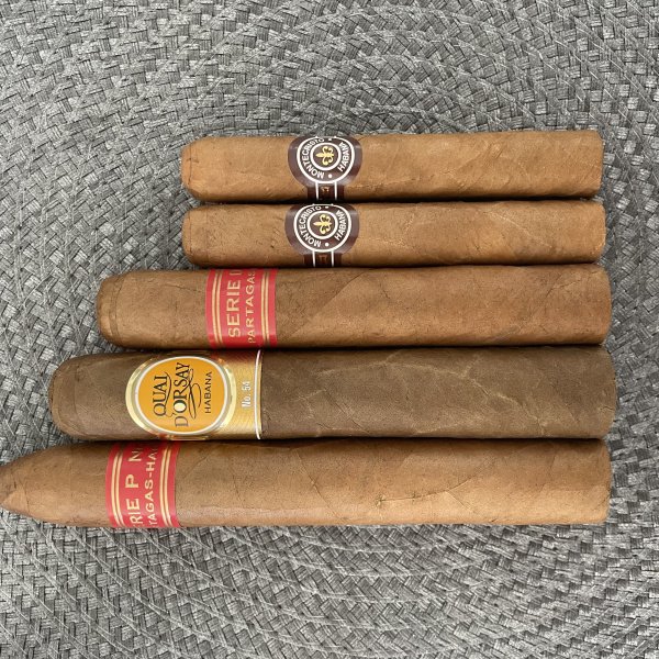 KIT 5 CHARUTOS CUBANOS