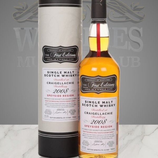 CRAIGELLACHIE 15Y - 2008/2023 FIRST EDITION