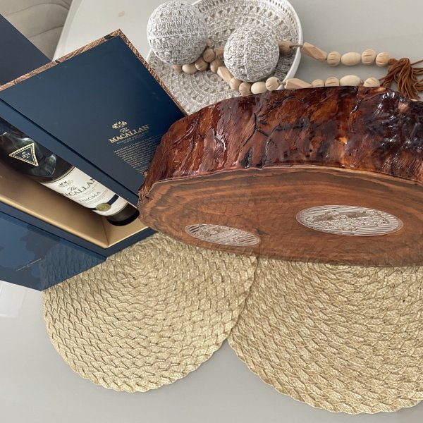 THE MACALLAN ENIGMA + TÁBUA PORTA COPOS