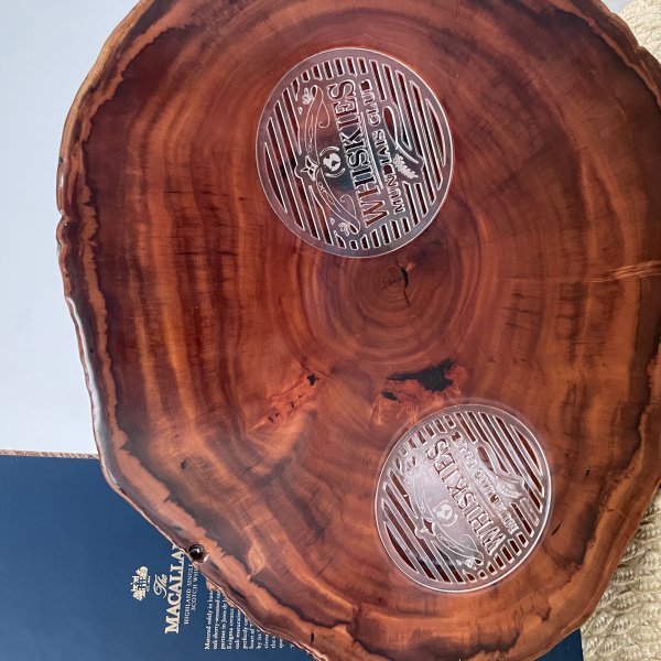 THE MACALLAN ENIGMA + TÁBUA PORTA COPOS