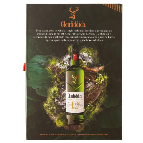 KIT GLENFIDDICH 12Y + COPO #3