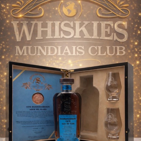 BUNNAHABHAIN 1968 - 50Y - 30° ANIVERSÁRIO SINGNSTORY VINTGE